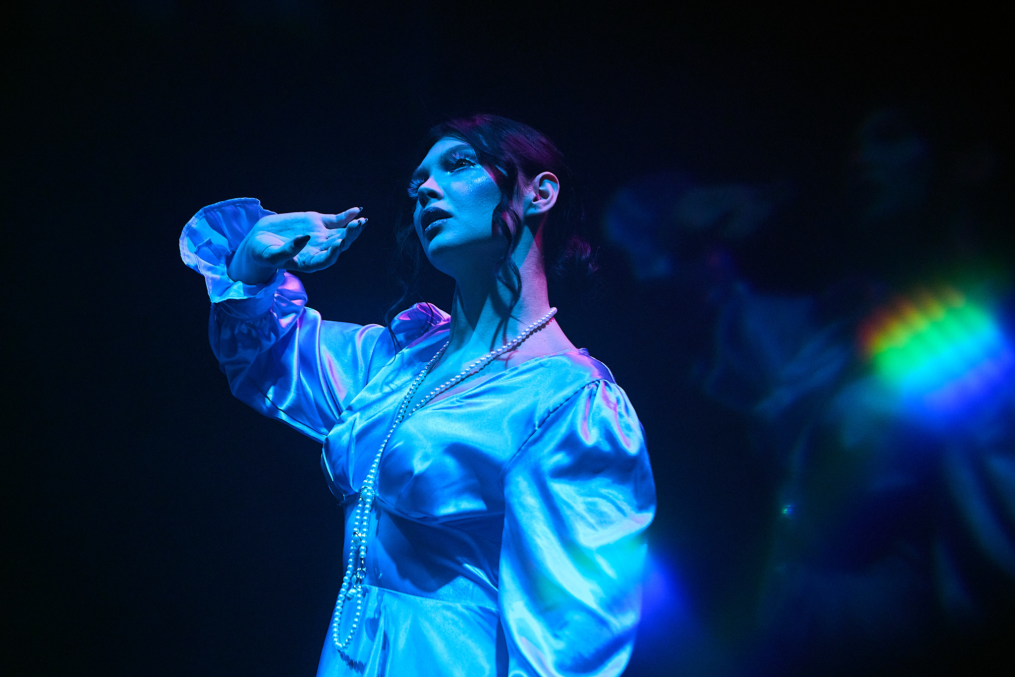 Immersive Performance — masks and entrance mood